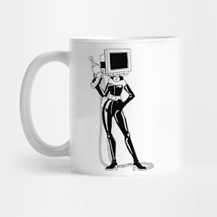 Coder shirt alien invasion Mug